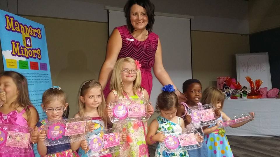 Miss Manners with her class